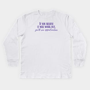 Opportunities Kids Long Sleeve T-Shirt